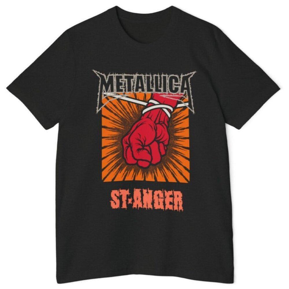 Metallica St Anger Rare Rock Band Music Fan Gift Graphic T-Shirt